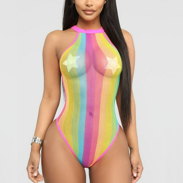 Women Floral One Piece Swimwear Swimsuit Push Up Padded Bikini Bathing suit